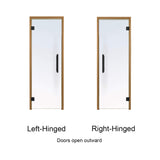 Prosaunas 36X81-Inch Thermo-Aspen Clear ADA Glass Sauna Door (SAK75841)
