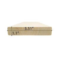 Prosaunas Aspen 2X6 S4SEE SHP Sauna Bench Wood With Smooth 4 Sides Eased Edges (SAK79071)