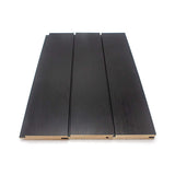 Prosaunas Aspen Midnight Black 1X4 T&G STS4 Sauna Wall Wood (SAK57186)