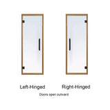 Prosaunas 24X73-Inch Aspen Prehung Clear Glass Sauna Door (SAK68524)