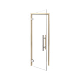 Prosaunas 24X81-Inch Aspen Prehung Clear Glass Sauna Door (SAK81974)