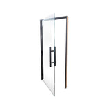 Prosaunas 36X81 Black Alder Clear Prehung ADA Glass Sauna Door (SAK15497)