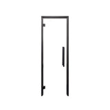 Prosaunas 24X81-Inch Black Alder Clear Glass Sauna Door (SAK38670)