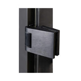 Prosaunas 24X81-Inch Black Alder Clear Glass Sauna Door (SAK38670)