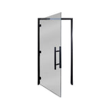 Prosaunas 36X81 Black Alder Prehung ADA Tinted Glass Sauna Door (SAK19732)