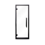 Prosaunas 24X73-Inch Black Alder Prehung Clear Glass Sauna Door (SAK67491)