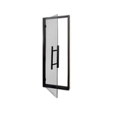 Prosaunas 24X73 Black Alder Prehung Tinted Glass Sauna Door (SAK35902)
