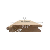 Prosaunas Cedar 1X4 VG T&G NG Sauna Bench Wood [WOOD634] (SAK86425)