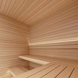 Prosaunas Hemlock 1/2X4 Vertical Grain T&G V2E Sauna Wall Wood [WOOD735] (SAK64039)