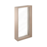 Prosaunas 16X30-Inch Framed Hemlock Tempered Dual Pane Clear Glass Sauna Window (SAK44067)