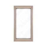 Prosaunas 16X30-Inch Framed Hemlock Tempered Dual Pane Clear Glass Sauna Window (SAK44067)