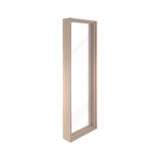 Prosaunas 16X60-Inch Framed Hemlock Extra-Large Framed Dual Pane Clear Glass Sauna Window (SAK46398)