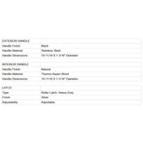 Prosaunas 36X81-Inch Thermo-Aspen Tinted Prehung ADA Glass Sauna Door (SAK15283)