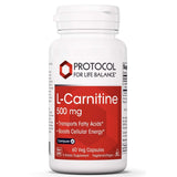 Protocol For Life Balance L-Carnitine 500 Mg 60 Vcaps - P0072