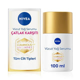 Nivea Luminous630 Anti-Stretch Mark Body Serum 3.38 fl oz - Reduce Stretch Marks, Improve Skin Elasticity