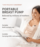 PSMY382 wearable electric breast pump 150min ultra-thin breast pump without PVC massage / breast pump / inverter / automatic 12 functions 320mmHg without BPA,