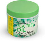 Pursonic Foot Spa Massager with Vibrating Bubbles & Tea Tree Oil Foot Salt Scrub with Epsom Salt