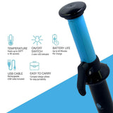 Pursonic Portable Cordless Rechargeable USB Curling Iron