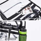 PVC Travel Transparent Cases Clothes Toiletries Storage Bag Box Luggage Towel Suitcase Pouch Zip Bra Cosmetics Organizer