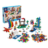 Plus Plus Construction Toy Set - 1200 Piece Creative Building Blocks for Kids, Develops Fine Motor Skills & Problem-Solving Abilities