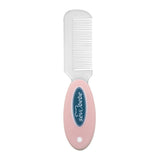 Sevi Bebe Baby Hair Brush and Comb Set - Natural Bristle, Gentle Grooming for Newborns