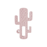 OiOi Baby Silicone Teether - Premium Food-Grade Teething Relief for Infants, Easy Clean, Non-Toxic, 3 Months+, Pinky Pink