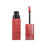 Maybelline New York Super Stay Vinyl Ink Liquid Lipstick - Long Lasting Peachy Shade, 16 Hour Wear