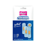 Benri Transparent Adhesive Bandages for Discreet Protection 20-Pack