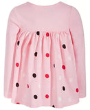 First Impressions Toddler Girls Sweetheart Dot Long-Sleeve Tunic, Size 2T