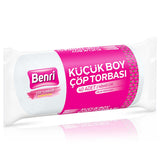 Benri Small Trash Bags - Pack of 40, Durable & Hygienic for Bathroom & Kitchen Use