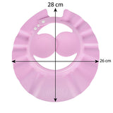 Sevi Bebe Baby Bath Cap - Soft Eva, Adjustable, Prevents Shampoo in Eyes & Ears