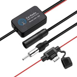 Car Auto Stereo FM & AM Radio Signal Antenna Aerial Signal Amp Amplifier Booster