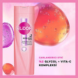 Elidor Ultra Shine Hair Care Shampoo - 100 Hours of 5x More Shine, Intensive Nourishment for Damaged Hair