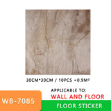 Thick Self-Adhesive Marble Floor Stickers