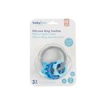 Babyjem Silicone Teether Toy Ring Set for Babies - Safe, BPA-Free, and Durable Baby Teething Relief