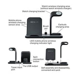 Qi 10W Fast Phone Wireless Charging Stand