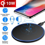 Qi Fast Wireless Charger 10W Charging Pads