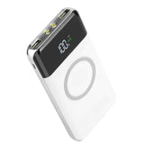 Qi Wireless Station 10000mAh Powerbank with 4 Modes Flashlight