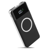 Qi Wireless Station 10000mAh Powerbank with 4 Modes Flashlight