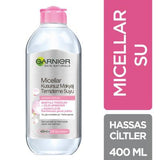 Garnier Micellar Makeup Remover Water - Gentle, Hypoallergenic Solution for Sensitive Skin - 13.53 fl oz