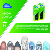 Tabanex Memory Foam Insoles for Comfortable Footwear and Foot Pain Relief - Customizable Insoles for Men