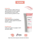 Sinoz SPF50+ Pink Touch Facial Sunscreen: Tone Up & Protect with High Protection, Calamine & PA++++ for Radiant Skin (1.69 fl oz)