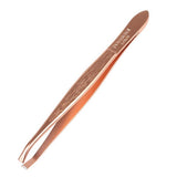 Nascita Bronze Narrow Tip Tweezers 55 for Precision Grooming