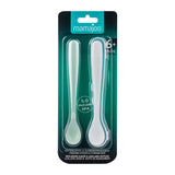 Mamajoo Ergonomic Baby Feeding Spoons with Storage Case - BPA-Free, Dishwasher Safe, and Sterilizable