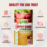 SIBA Apple Cider Vinegar Gummies – ACV Daily Gummy Formula