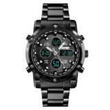 Quartz Men's Digital Clock Fashion Watch Relogio Masculino 1389