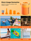 Qunature Mini Electric Air Pump for Camping & Outdoor Gear
