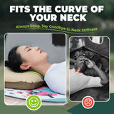 Qunature Self-Inflating Cheese Foam Camping Pillow