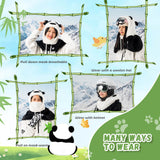 Qunature Panda Head Cover for Kids and Adults