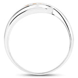0.55 Carat Genuine Citrine .925 Sterling Silver Ring
